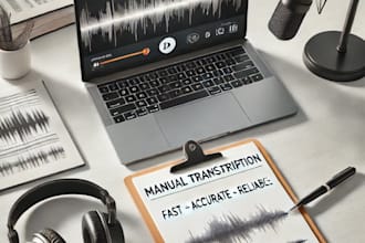 deliver accurate, fastly done audio, video transcription