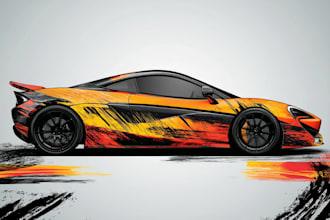 car wrap, van wrap, truck wrap and vehicle wrap mockups