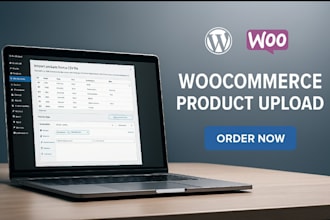 professionally upload and configure your woocommerce products