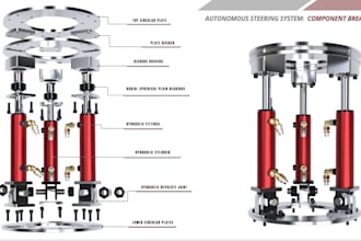 design mechanical cad parts in solidworks for manufacturing
