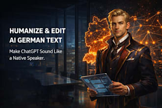 humanize, edit and translate your ai generated german texts