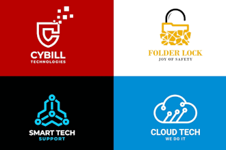 do startup technology and crypto security tech logo