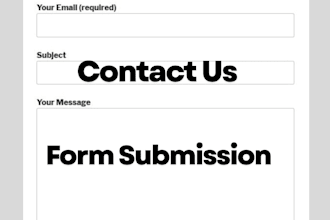 contact form submissions for your marketing needs