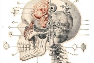 draw detailed medical illustrations