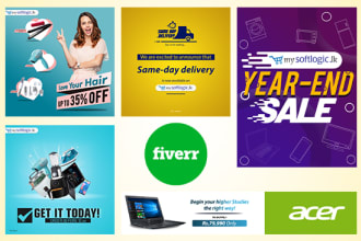 design creative, professional flyers and posters