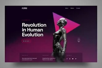 a professional and stunning wordpress website