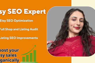 boost etsy sales with full SEO audit for physical and digital products listings