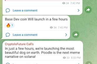be your telegram group moderator or admin
