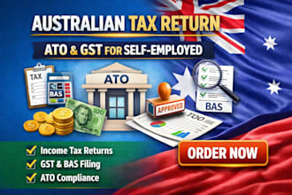 australian tax return ato compliance gst submission bas self employed tax