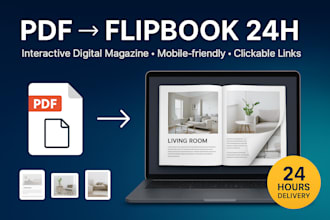 create an interactive flipbook digital magazine, flip book or photo album