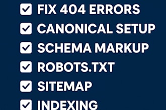 fix  search console errors 404 canonical schema robots txt