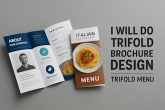 do trifold, trifold brochure, trifold brochure design, trifold menu