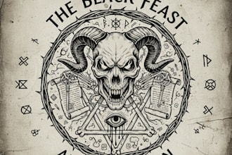 design a cursed occult style logo for your band or project