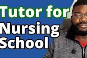 tutor nursing students in rn bsn msn fnp pmhnp and agnp
