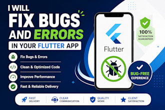 fix bugs and error in your flutter app