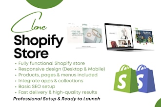 clone, copy, or duplicate your shopify store professionally