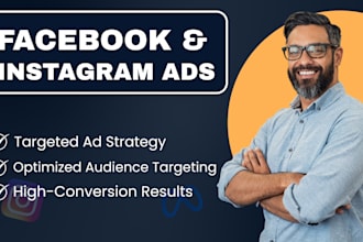setup and manage facebook ads campaign, instagram ads, fb or meta ads marketing