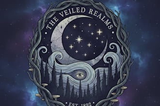 create a mysterious atmospheric logo for your brand or project