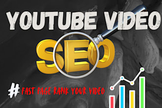 be your youtube channel growth manager and smart SEO