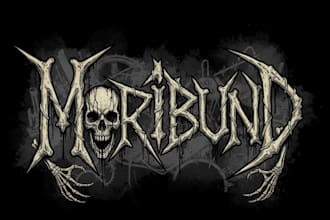 design a corpse inspired grind logo for your band