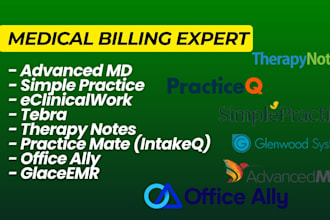 be your medical biller for advancedmd and eclinicalworks practices