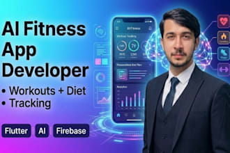 develop ai fitness workout and diet tracker app
