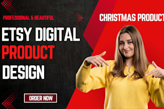 do etsy digital product, christmas cards, christmas trivia games, etsy store