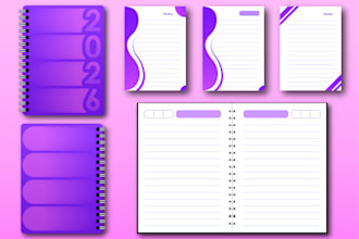 design a fully customized agenda for you ready to print