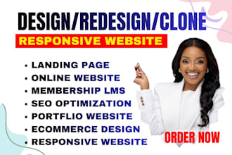 design redesign jimdo website, clone, duplicate, transfer any website to jimdo