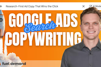write google search ads copy that drives clicks and conversions