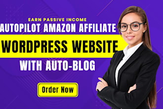 setup amazon affiliate website for passive income