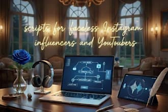 write viral faceless youtube and instagram scripts