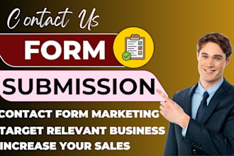 do professional contact us form submission manually