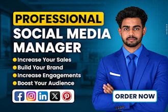 do social media marketing and create engaging content