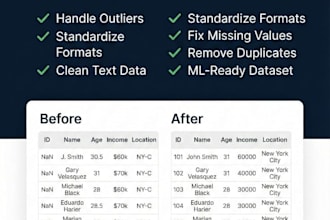 clean and prepare your dataset in less than 24 hours