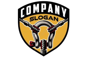 create awesome emblem, badge logo design