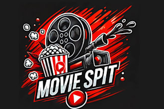 do music production, dj, film, studio record logo
