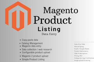 do magento product listing