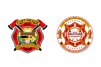 design modern fire fighter logo