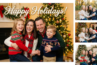 create the perfect holiday card