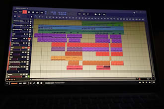 produce a pop music for your vocal melody
