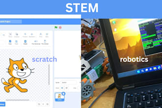 build and teach scratch games, coding, stem, robotics, and arduino