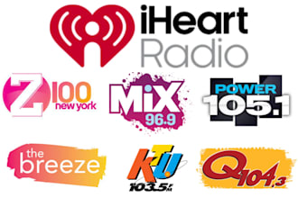 promote all styles of music and broadcast on iheartradio
