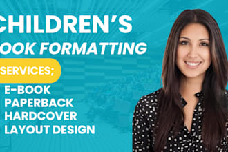 format your children picture book for amazon KDP print