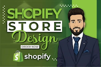 do shopify store design, redesign, landing, homepage website design