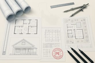 prepare permit ready california floor plans elevation site plans and structural