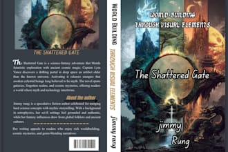 design fantasy cover, sci fi book cover, horror paperback and ebook cover design