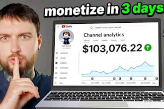 manually complete youtube monetization criteria via 7 days fast organic growth