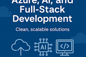 build or optimize your azure cloud applications and full stack web apps