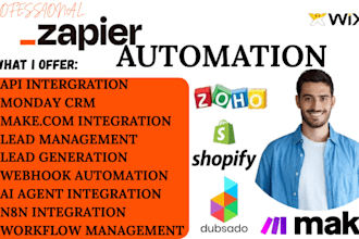zapier wix wordpress shopify instantly ai pabbly tido hubspot convertkit notion